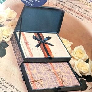 Vintage Cherub Stationery Box with 108 Cards, Sheets & Envelopes